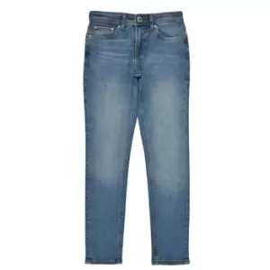 Image of Jack Jones JJILIAM boys's Childrens Skinny Jeans in Blue - Sizes 9 years,10 years,11 years,12 years,13 years,14 years,15 years,14 years,16 years