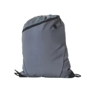 Image of Clique Reflective Backpack (One Size) (Grey)