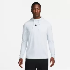 Image of Nike Dri-FIT Academy Mens Pullover Soccer Hoodie - Grey
