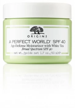 Image of Origins A Perfect World SPF 40 Age Defense Moisturiser