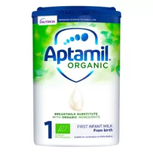 Image of Aptamil 1 Organic First Baby Milk Formula From Birth