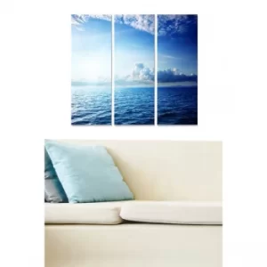 Image of MDF95090164 Multicolor Decorative MDF Painting (3 Pieces)