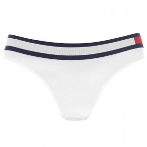 Image of Tommy Bodywear Colour Block Bikini Briefs - White