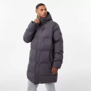 Image of Everlast Mid Length Puffer Jacket - Grey