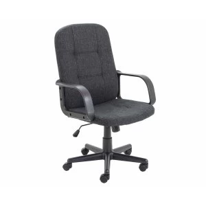 Image of TC Office Jack II Fabric Managers Chair, Charcoal