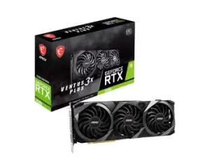 Image of MSI RTX 3080 VENTUS 3X PLUS 12G OC LHR graphics card NVIDIA...