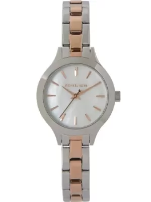 Image of Michael Kors Ladies Slim Runway Two Tone Bracelet Watch MK3873