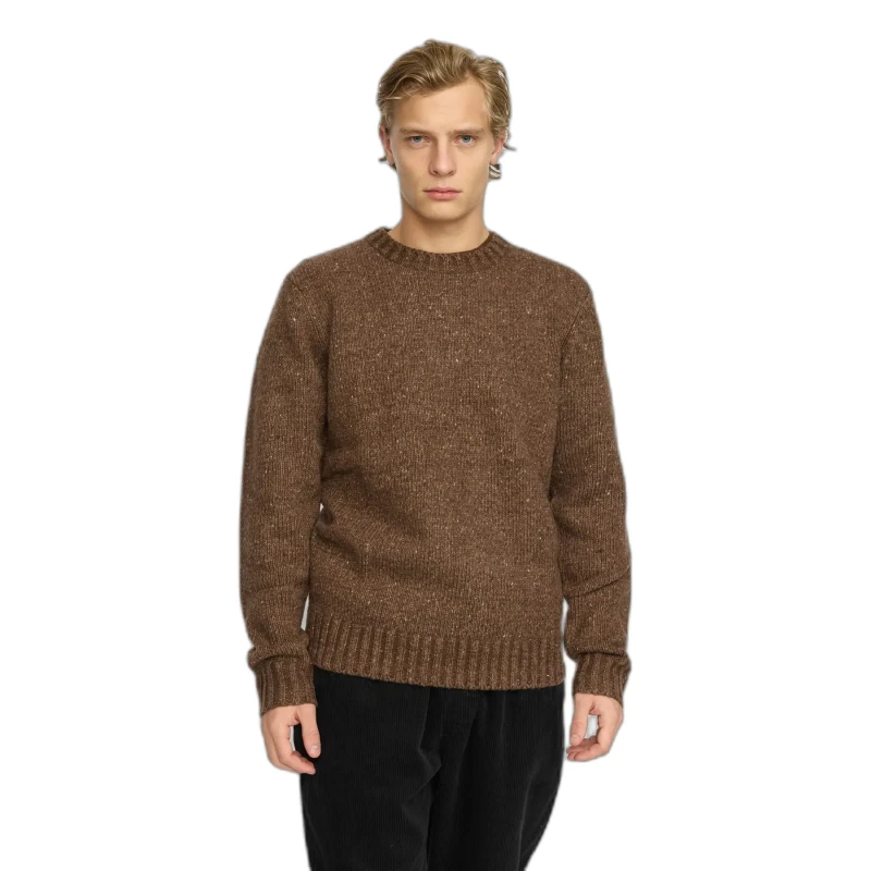 Image of Revolution Knitted sweater Revolution Marron Male XL