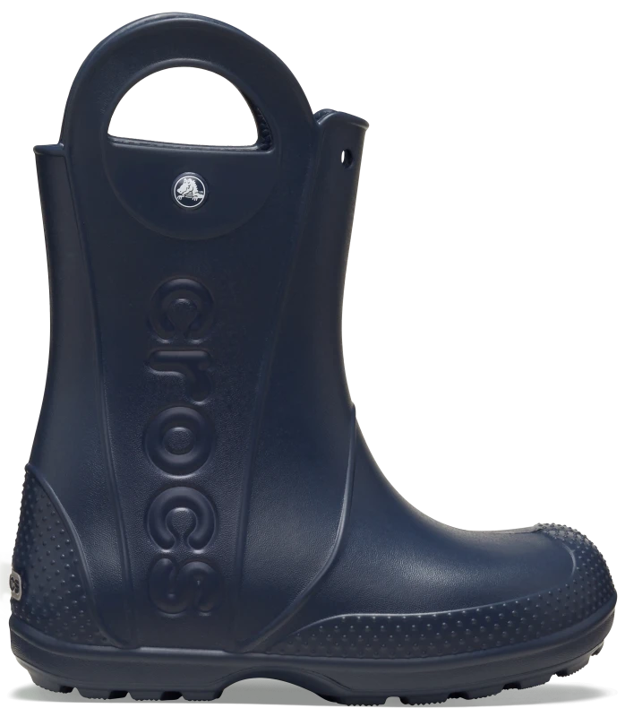 Image of Crocs Kids Toddler Handle It Rain Boot Boots Navy C9