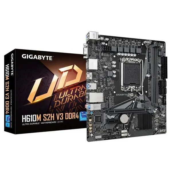 Image of Gigabyte H610M S2H V3 DDR4 Socket AM4 LGA1700 Motherboard