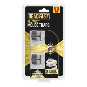 Image of Deadfast Mouse Trap Rodent Bait, Pack Of 2