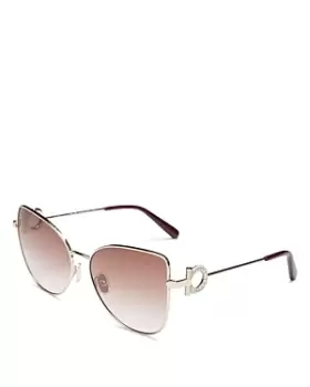 Image of Salvatore Ferragamo Cat Eye Sunglasses, 60mm
