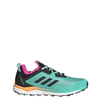 Image of adidas Terrex Agravic Flow Shoes Mens - Acid Mint / Core Black / Screa