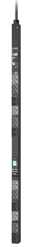 Image of APC APC NetShelter Rack PDU Advanced Gen 2, Switched, 3Phase, 22.1kW 400V 32A or 17.3kW 415V 30A, 530P6, 48 Outlet APDU11350SW