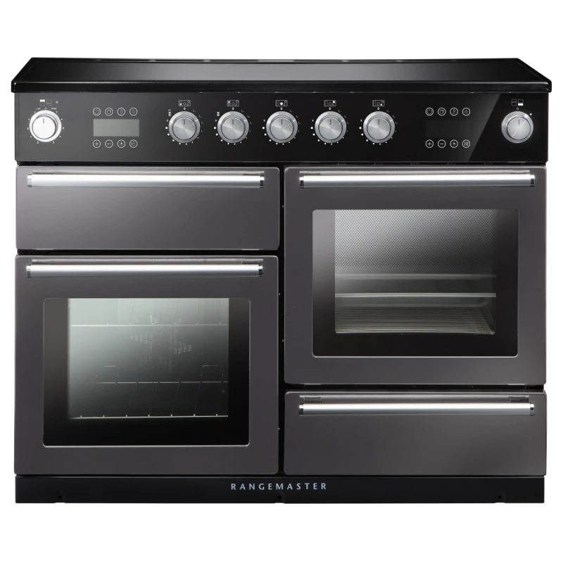 Image of Rangemaster NEX110SOEISL/C Nexus 110cm Induction Range Cooker With Steam 119840 - SLATE NEX110SOEISL/C