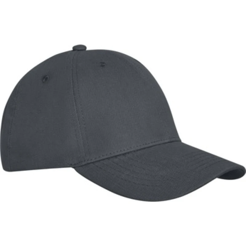 Image of Elevate Mens Davis 6 Panel Cap in Grey Grey Male One Size