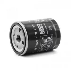 Image of MANN-FILTER Oil Filter LAND ROVER W 713/9 LPX100590,LPX100590