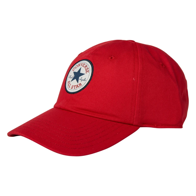 Image of Converse Tip Off Baseball Cap - Red Red Mens