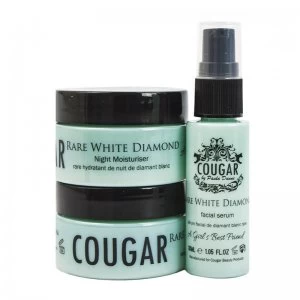 Image of Cougar Rare White Diamond Day Night and Serum Gift Set 50ml