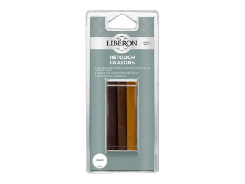 Image of Liberon Retouch Crayons 126927 Colour: Assorted