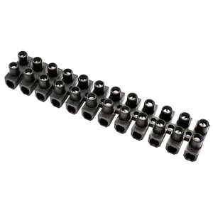 Image of BQ Black 15A 12 Way Cable Connector Strip