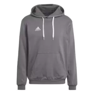 Image of adidas Entrada 22 Sweat Hoodie Mens - Grey