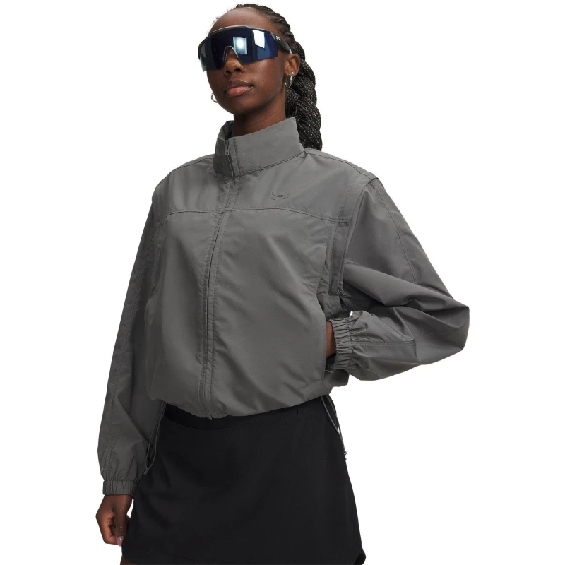 Image of Under Armour Womens Hike UPF Long Sleeve Performance T-Shirt Clay Green female 10 (S)