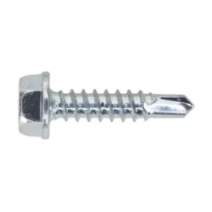 Image of Self Drilling Screw 4.2 X 19MM Hex Head Zinc DIN 7504K Pack of 100
