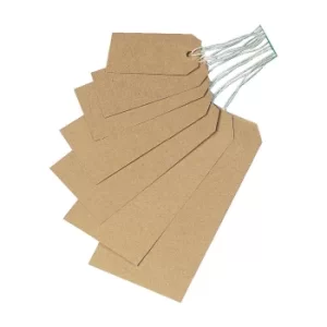 Image of Strung Tags Size 2 82X41MM Buff (Box-1000)