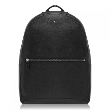 Image of Mont Blanc - Meisterstuck Soft Grain Slim Backpack - Backpacks - Black
