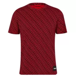 Image of Hugo Dorton T Shirt - Red