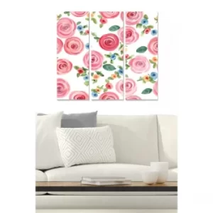 Image of MDF81555412 Multicolor Decorative MDF Painting (3 Pieces)