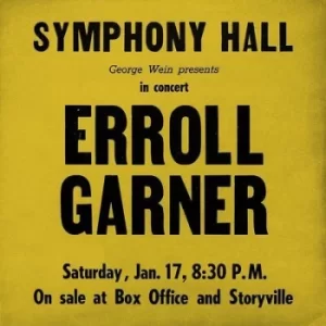 Image of Symphony Hall Concert by Erroll Garner CD Album