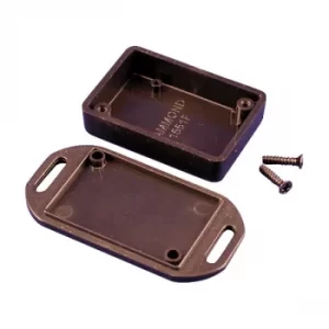 Image of Hammond 1551FFLBK Miniature Plastic Enclosure Flanged 50 x 35 x 15...