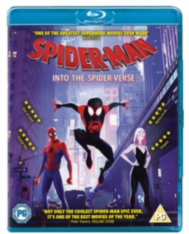 Image of Spider-Man: Into the Spider-verse Bluray 5050629383225