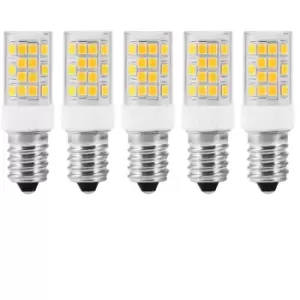 Image of Harper Living 4 Watts E14 ses Small Edison Screw LED Light Bulb Capsule Warm White Dimmable, Pack of 5