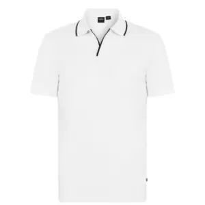 Image of Boss Pye 10 Polo Shirt - White