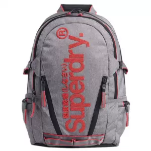 Image of Superdry Detroit Classic Tarp Backpack - Grey Marl, Men