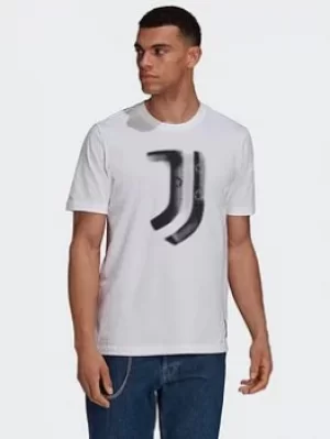 Image of adidas Juventus T-Shirt, White, Size S, Men