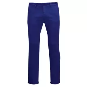 Image of SOLS Mens Jules Chino Trousers (42) (Ultramarine)