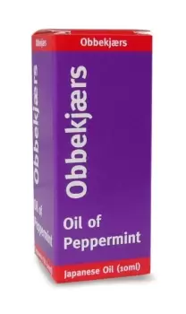Image of Obbekjaers Peppermint Oil - 10ml
