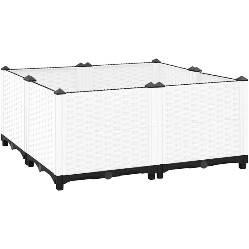 Image of VIDAXL Raised Bed 80x80x38cm Polypropylene Vidaxl 8720845672072