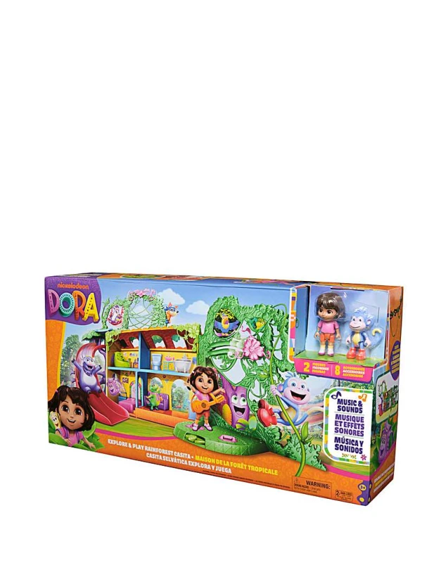 Image of Dora The Explorer Nickelodeon Dora Explore & Play Rainfore - Dora the Explorer Female RN59401