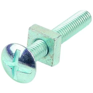 Image of Wickes Mushroom Head Roofing Bolt M6x80mm Pack 100