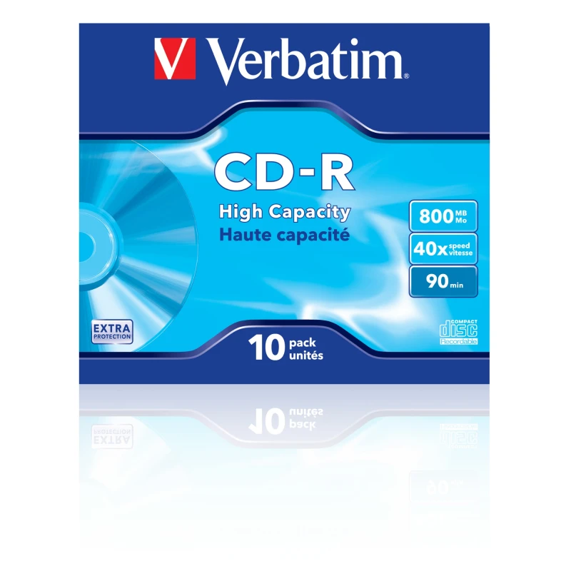 Image of Verbatim CD-R High Capacity 800 MB 10 pc(s)