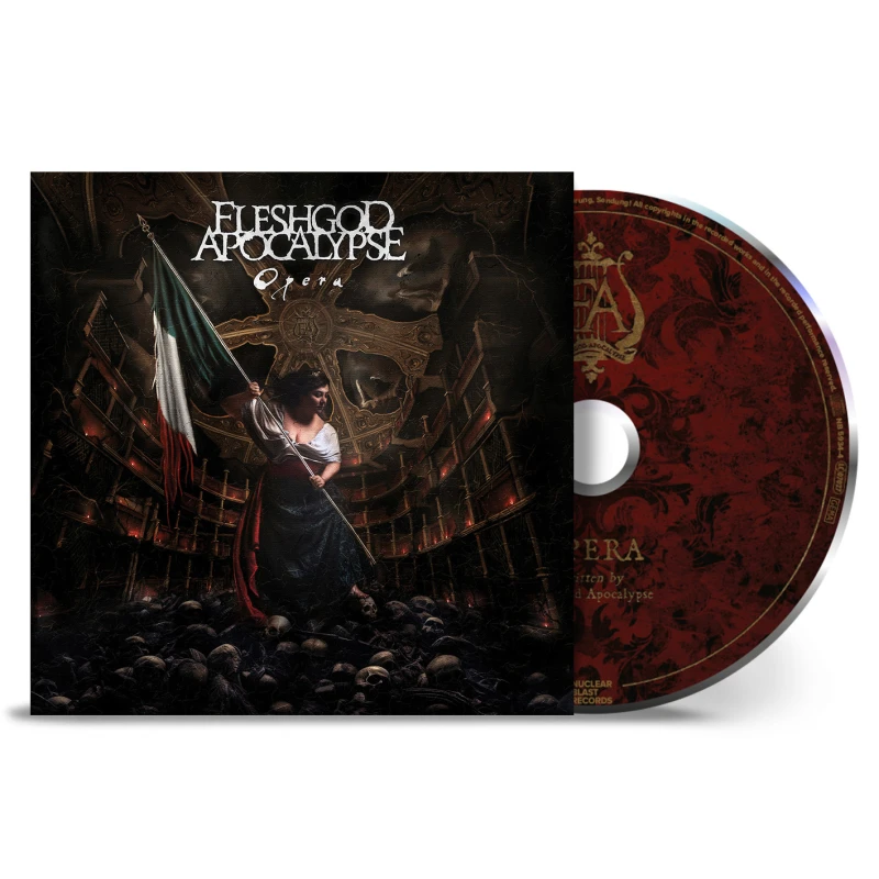 Image of Fleshgod Apocalypse Opera CD multicolor Onesize Unisex