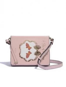 Image of Radley Book Street Small Flapover Multiway Cross Body Bag - Pink
