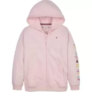 Image of Tommy Hilfiger Tommy Graphic Multi Zip Through - Pink