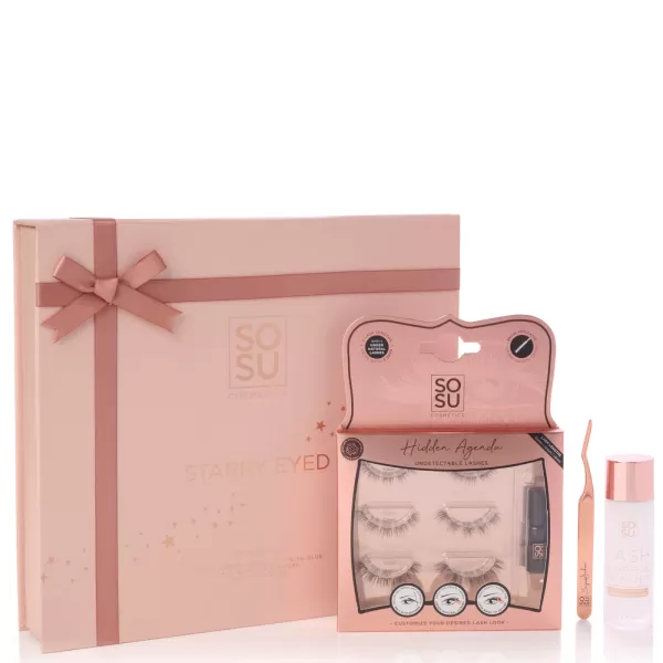 Image of SOSU Cosmetics Starry Eyed' Hidden Agenda Lashes Essentials Kit
