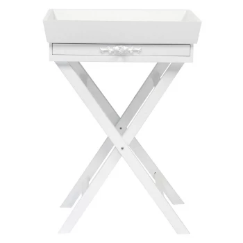 Image of Charles Bentley Belgravia Floral Butlers Tea Tray Table